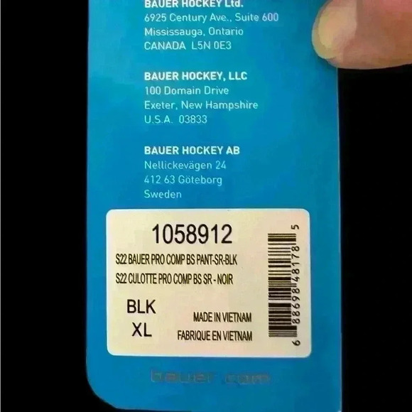 NWT Bauer S22 Pro Compression Base layer Hockey Pants Men’s SZ XL - Picture 8 of 15